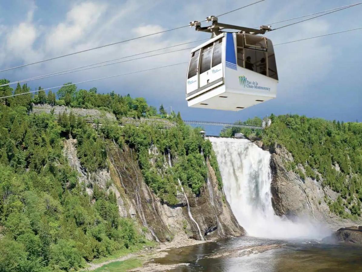 Initial - Road Trip - Chutes-Montmorency - Vue Fleuve Saint-Jean-de-Boischâtel Dış mekan fotoğraf